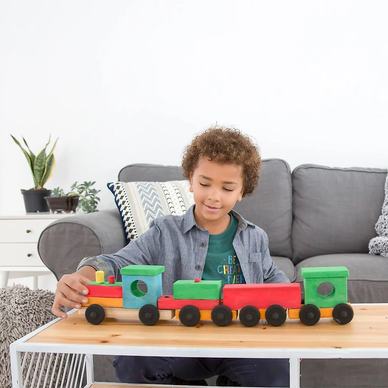 Made by Me® Paint Your Own Wooden Train
