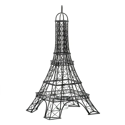 Eiffel Tower Candleholder 8" x 8" x 15.5