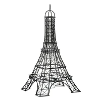 Eiffel Tower Candleholder 8" x 8" x 15.5