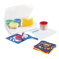 PRiMO 14 Piece Finger Paint Carry Activity Set