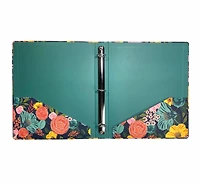 Steel Mill & Co.® 1" Garden Blooms 3-Ring Binder
