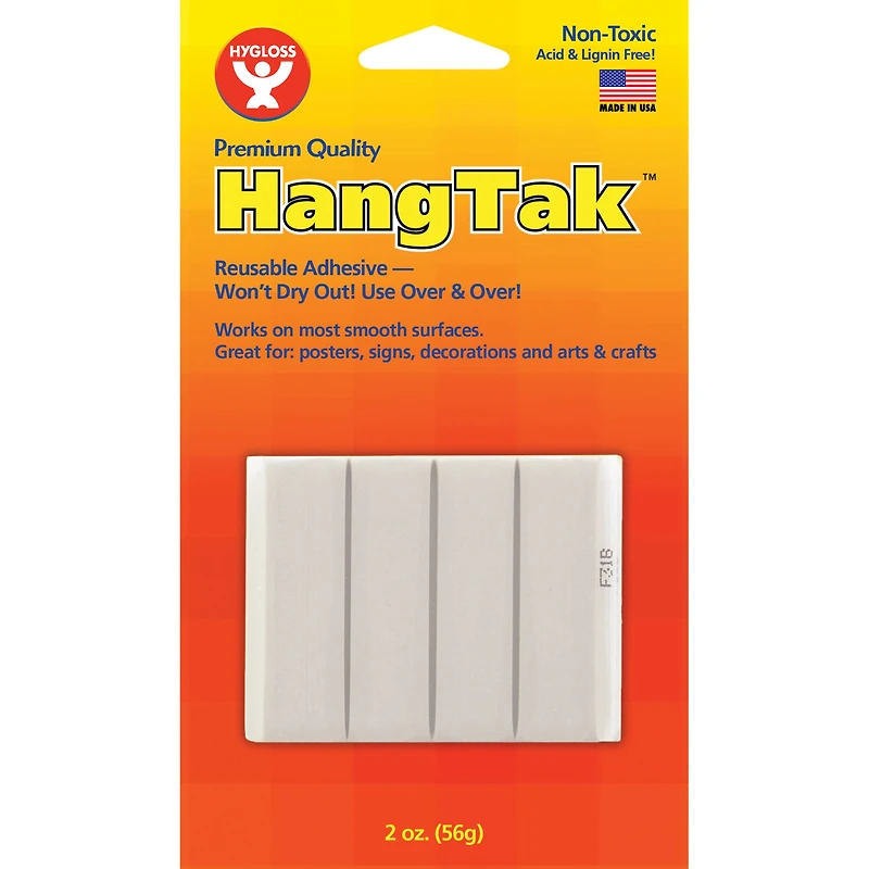 Hygloss® HangTak™ Reusable Adhesive, 12ct.