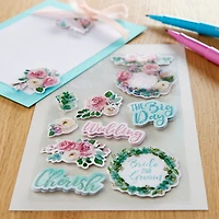 Wedding Sentiments Dimensional Stickers by Recollections™