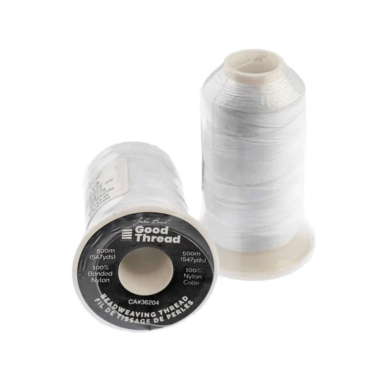 John Bead Good Thread 500m Bonded Nylon Beading Thread