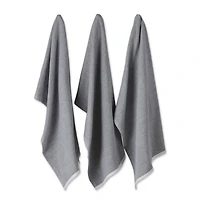 DII® Mineral Chambray Terry Dishtowels, 3ct.