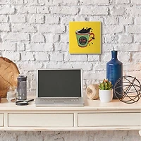 Stupell Industries Mr. Coffee Wooden Wall Plaque