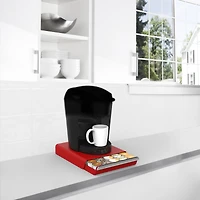 Mind Reader Red Single Serve Coffee Pod Drawer and Holder