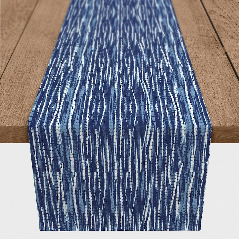 Indigo Reeds Twill Table Runner