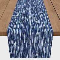 Indigo Reeds Twill Table Runner