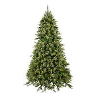 6.5ft. Pre-Lit Cashmere Pine Artificial Christmas Tree, White LED Lights