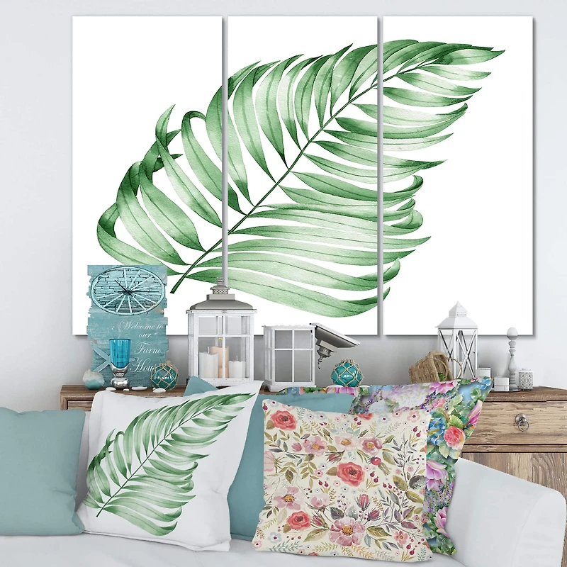 Designart - Tropical Leaf Of Monstera II