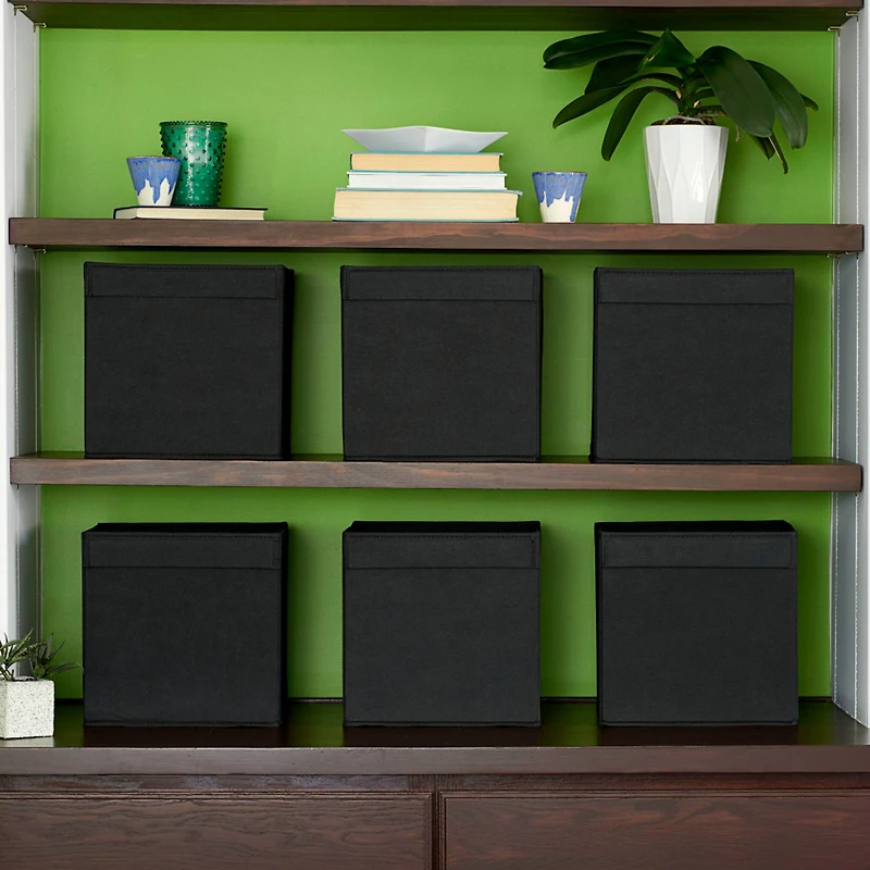 Household Essentials 11" Storage Cubes with Lip Handles