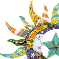 Multi Metal Eclectic Wall Decor, 36" x 36" x 2"