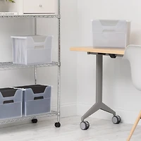 IRIS® Large Open Top Plastic File Box