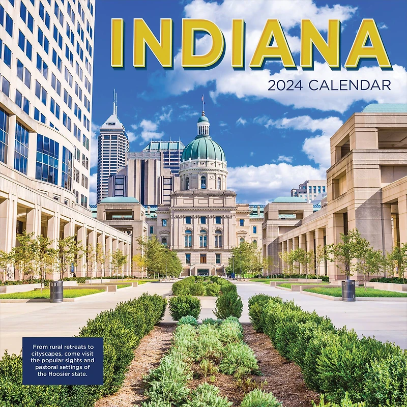 TF Publishing Indiana Wall Calendar