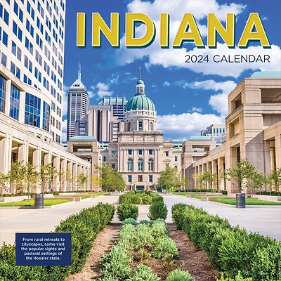 TF Publishing Indiana Wall Calendar