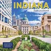 TF Publishing Indiana Wall Calendar