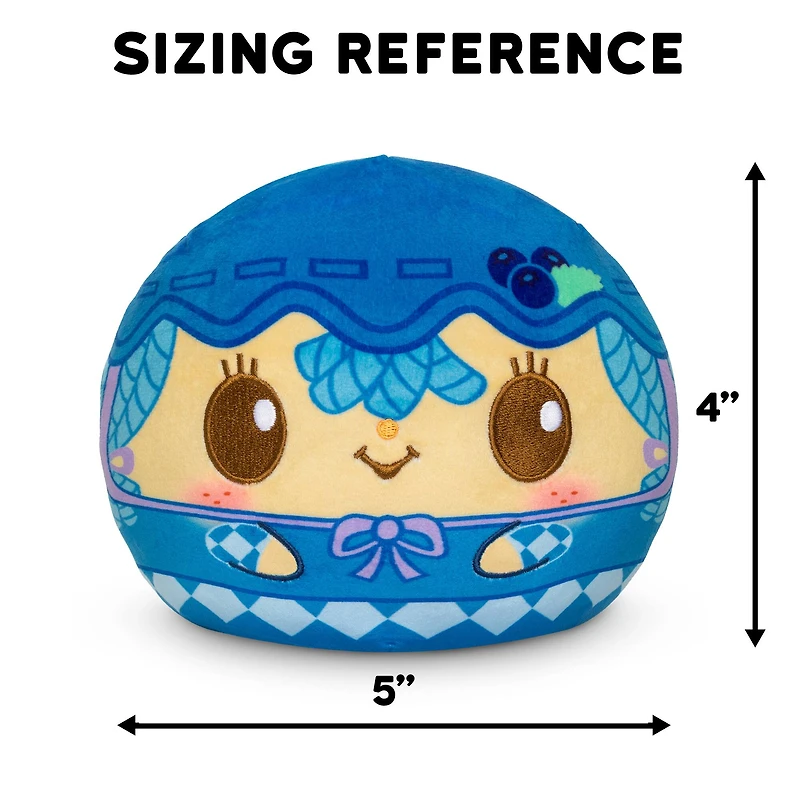 TeeTurtle 4" Blueberry Muffin & Cheesecake Mouse Scented Reversible Plushie