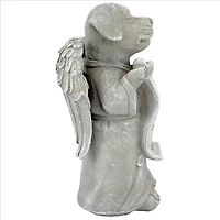 Design Toscano 9.5" Paw Prints on our Hearts Memorial Dog Statue