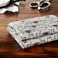 Black & White Bees Cotton Fabric Bundle by Loops & Threads™