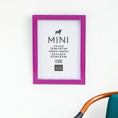 Magenta Mini Frame with Mat by Studio Décor®