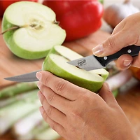 Gibson Home® Wildcraft 10-Piece Cutlery Set with Wooden Cutting Board