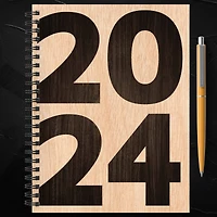 TF Publishing 2024 Biggest Year Medium Weekly Monthly Planner