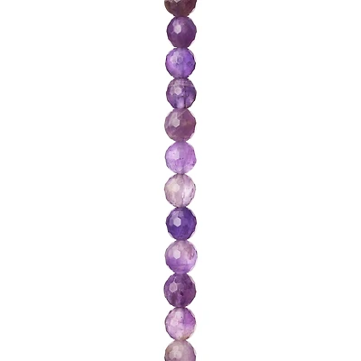 Faceted Amethyst Round Beads, 6mm by Bead Landing™