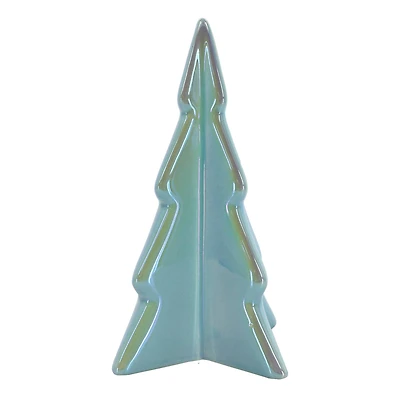 7.25" Iridescent Ceramic Tree Tabletop Décor by Ashland