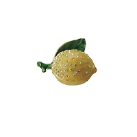 Hello Honey® 2.75" Yellow & Green Jeweled Lemon Trinket Box
