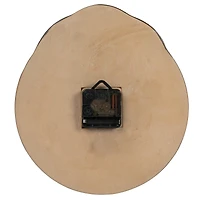 Hello Honey® Brown & White Night Sky Embossed Stoneware Clock