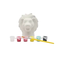 Create Your Own 3D Ceramic Lion Kit by Creatology™