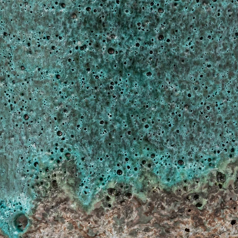 Hello Honey® Green & Blue Textured Stoneware Vase Set