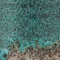 Hello Honey® Green & Blue Textured Stoneware Vase Set