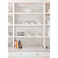 InHome Hexagon Marble Peel & Stick Backsplash Tiles