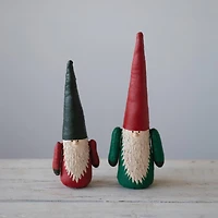 Hello Honey® Hand-Painted Christmas Canvas Gnomes Set