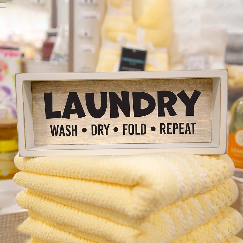 Leisure Arts® Vinyl Matte Black Laundry Decal