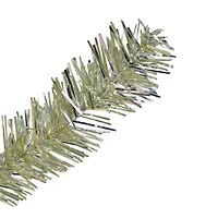 4.5ft. Unlit Metallic Platinum Tinsel Artificial Christmas Tree