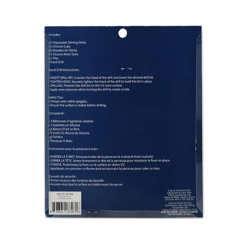 Blue Moon Studio™ UV Resin Craft Resin Tool Kit