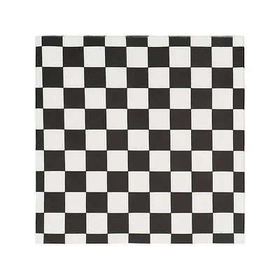 Black & White Checker Lunch Napkins, 20ct. by Celebrate It™