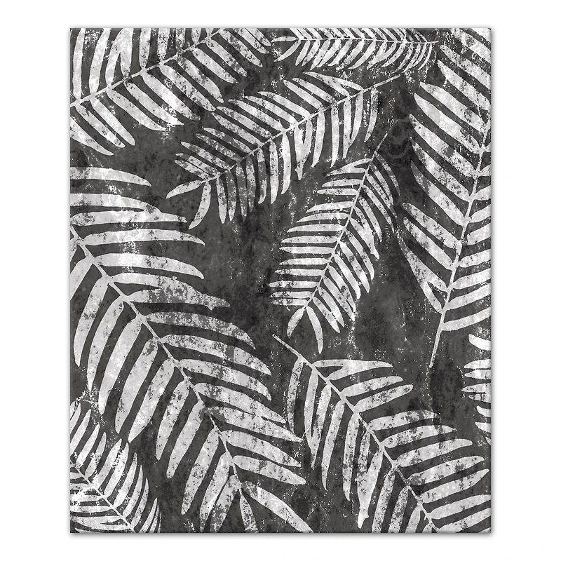 Fern Texture Pattern Canvas Wall Art