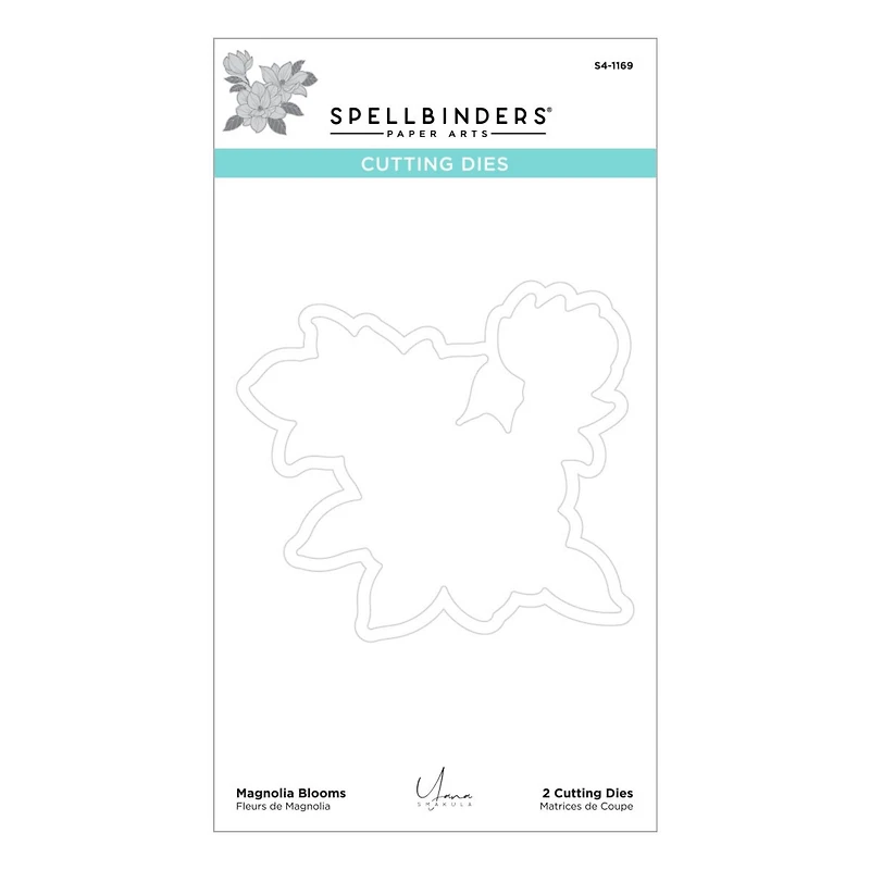 Spellbinders® Yana Smakula Magnolia Blooms Etched Dies