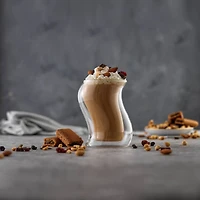 JoyJolt® 13.5oz. Pivot Double Wall Coffee Glasses, 4ct.