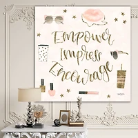 Designart - Glam Pink Ladies V