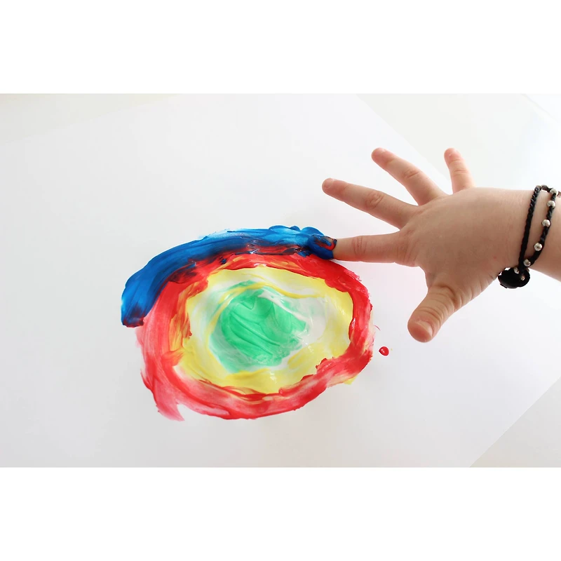 PRiMO 14 Piece Finger Paint Carry Activity Set