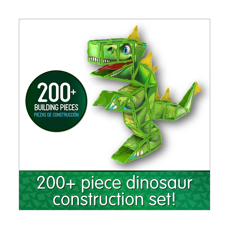Techno Tiles - Dinosaur: 200+ Pcs