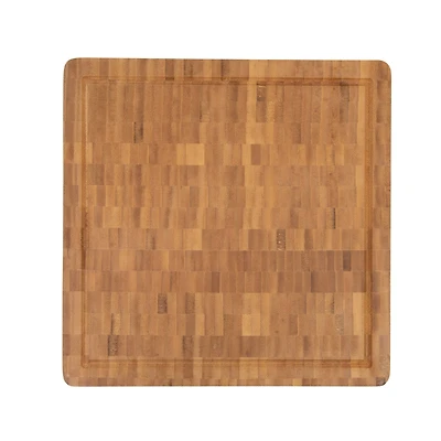 Farberware 12" End Grain Acacia Bamboo Cutting Board