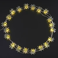 20ct. Warm White LED Yellow Spider String Lights by Ashland®