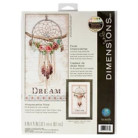 Dimensions® Counted Cross Stitch Kit, Floral Dreamcatcher