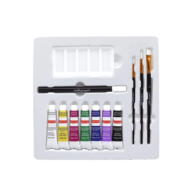 11" x 11" Witches Circle Canvas Painting Kit by Craft Smart®